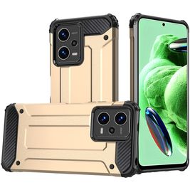 Mobigear Outdoor POCO X5 Hülle Hardcase Backcover Stoßfest - Gold