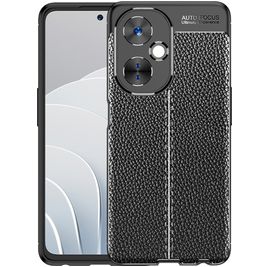 Mobigear Luxury OnePlus Nord CE 3 Lite 5G Hülle Flexibles TPU Backcover - Schwarz
