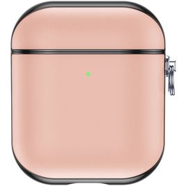 Valenta Snap Apple AirPods 2 Hülle Echtes Leder - Pink