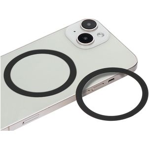 Mobiparts Ring Magsafe Ring für iPhone - Schwarz (2er Pack)