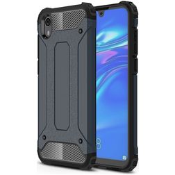 Mobigear Outdoor HONOR 8S Hülle Hardcase Backcover Stoßfest - Marineblau