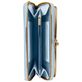 Antonio Fonzo Crossbody Clutch Snap Handytasche - Large - Blau