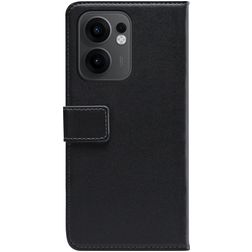 Mobilize Classic Gelly OPPO Reno 13FS Hülle Klapphülle Geldbörse - Schwarz