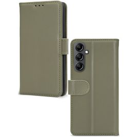 Mobilize Premium Gelly Wallet Samsung Galaxy A14 Hülle Klapphülle Geldbörse - Grün