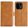 Mobigear Slim Magnet OnePlus 15 Hülle Klapphülle Geldbörse - Cognac