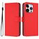 Mobigear Urban Wallet iPhone 16 Pro Hülle Klapphülle Geldbörse - Rot