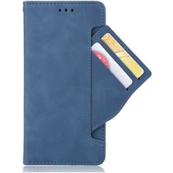 Mobigear Slide Wallet Samsung Galaxy Note 20 Ultra Hülle Klapphülle Geldbörse - Blau