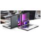 Mobigear Shockproof Pro MacBook Pro 16 Zoll (2021-2024) Hardcase Hülle MacBook Case - Schwarz - Model A2485 / A2780 / A2991 / A3186
