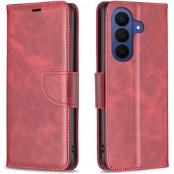 Mobigear Excellent Samsung Galaxy A27 Hülle Klapphülle Geldbörse - Rot