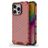 Mobigear Honeycomb iPhone 16 Pro Hülle Hardcase Backcover Stoßfest - Rot