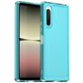 Mobigear Crystal Sony Xperia 10 V Hülle Flexibles TPU Backcover - Blau