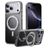 Mobigear Frosted Mag iPhone 17 Pro MagSafe Hülle Hardcase Backcover mit Ständer - Grün