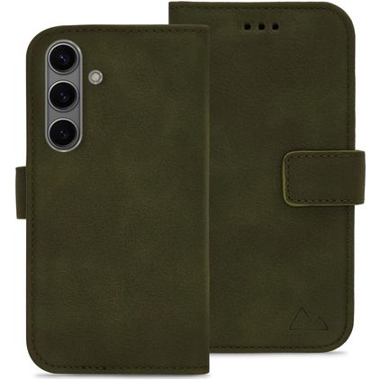 My Style Flex Wallet Samsung Galaxy S24 FE Hülle Klapphülle Geldbörse - Forest Green