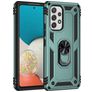 Mobigear Armor Ring Samsung Galaxy A53 Hardcase Backcover Shockproof mit Ringhalter - Grün