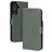 Mobiparts Classic Wallet Samsung Galaxy A36 MagSafe Hülle Klapphülle - Stone Green