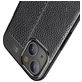 Mobigear Luxury iPhone 13 Hülle Flexibles TPU Backcover - Schwarz