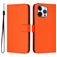 Mobigear Urban Wallet iPhone 16 Pro Max Hülle Klapphülle Geldbörse - Orange