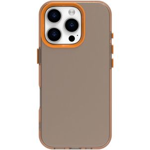 Mobigear Crystal iPhone 16 Pro Max Hülle Hardcase Backcover - Orange