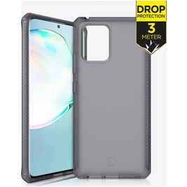 ITSkins SpectrumFrost Samsung Galaxy S10 Lite Hülle Hardcase Backcover Stoßfest - Schwarz