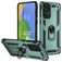 Mobigear Armor Ring Samsung Galaxy A73 Hülle Hardcase Backcover Stoßfest mit Ringhalter - Grün