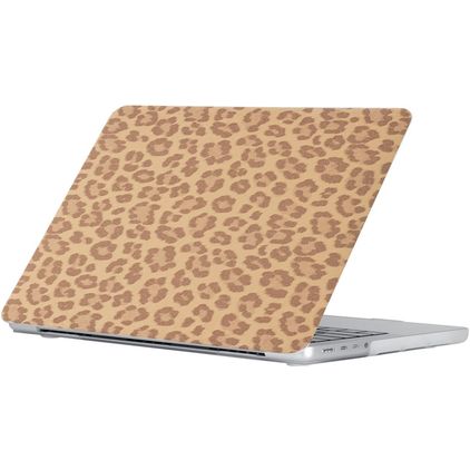 Mobigear Hardshell MacBook Pro 16 Zoll (2021-2026) Hardcase Hülle MacBook Case - Braun - Model A2485 / A2780 / A2991 / A3186 / A3428 / A3429
