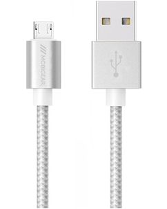 Mobigear USB-A auf Micro USB Kabel 1 m - Weiß