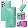 Mobigear Mandala Samsung Galaxy A33 Hülle Klapphülle Geldbörse - Türkis