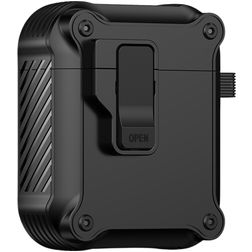 Mobigear Armor Clip Apple AirPods 2 Hardcase Hülle - Schwarz