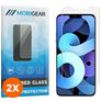 Mobigear iPhone 12 Panzerglas Gehärtetes Glas Displayschutz - Hüllenfreundlich (2er Pack)