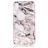 Mobigear Marble iPhone XS Max Hülle Flexibles TPU Backcover - Weiß