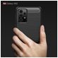 Mobigear Brushed Slim Samsung Galaxy A52s 5G Hülle Flexibles TPU Backcover - Schwarz