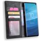 Mobigear Sensation Samsung Galaxy S10 Hülle Klapphülle Geldbörse - Schwarz