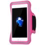 Mobigear Handyhalterung Joggen iPhone 8 Sporthülle Neopren Sportarmband - Pink