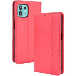 Mobigear Sensation Motorola Edge 20 Lite Hülle Klapphülle Geldbörse - Rot