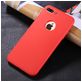 Mobigear FlexGuard iPhone 8 Plus Hülle Flexibles TPU Backcover - Rot
