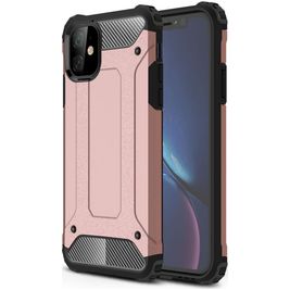 Mobigear Outdoor iPhone 11 Hülle Hardcase Backcover Stoßfest - Roségold