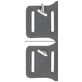 Mobiparts Comfort Fit Handyhalterung Joggen iPhone 16 Pro Sporthülle Neopren Sportarmband - Schwarz