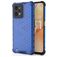 Mobigear Honeycomb Realme C31 Hülle Hardcase Backcover Stoßfest - Blau