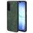 Mobiparts Classic Samsung Galaxy A17 MagSafe TPU / Kunstleder Backcover - Emerald Green