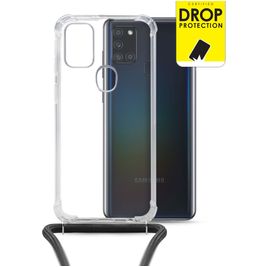 My Style Loop Durchsichtig Samsung Galaxy A21s Flexibles TPU Handykette - Transparent