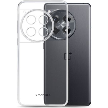 Mobilize Gelly Durchsichtig OnePlus 12R Hülle Flexibles TPU Backcover - Transparent
