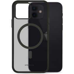 Mobilize Hybrid iPhone 12 MagSafe Hülle Hardcase Backcover Stoßfest - Schwarz