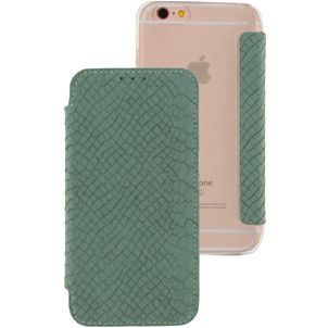 Mobilize Slim Gelly iPhone 6s Hülle Klapphülle - Soft Snake Wild Moss