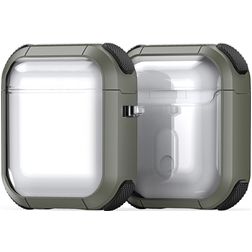 Mobigear Shockproof Apple AirPods 1 Hardcase Hülle - Grün