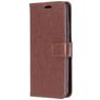 Mobigear Wallet Samsung Galaxy A51 5G Hülle Klapphülle Geldbörse - Braun