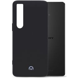 Mobilize Rubber Gelly Sony Xperia 1 IV Hülle Flexibles TPU Backcover - Matt Black