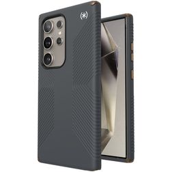 Speck Presidio2 Grip Samsung Galaxy S24 Ultra Hülle Hardcase Backcover Stoßfest - Charcoal Grey
