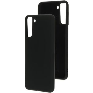 Mobiparts Samsung Galaxy S21 Plus Silikon Hülle Backcover - Schwarz