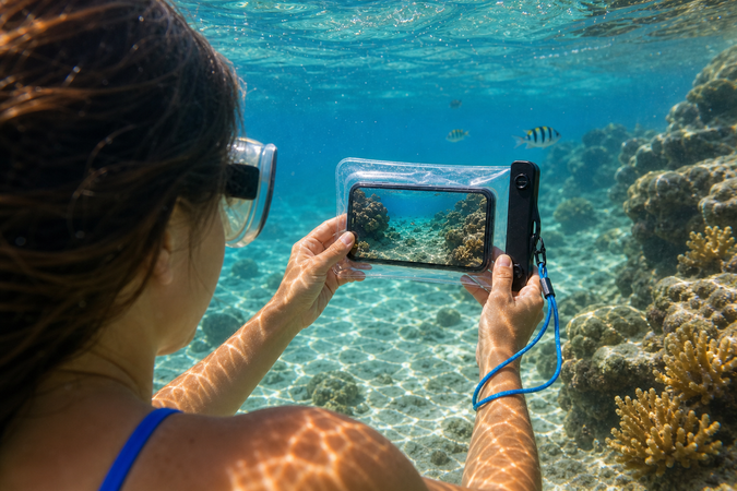 Unterwasserfotografie mit dem Handy: Wie zuverlässig?