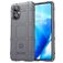Mobigear Rugged Shield OPPO Reno 7 Lite Hülle Flexibles TPU Backcover Stoßfest - Grau